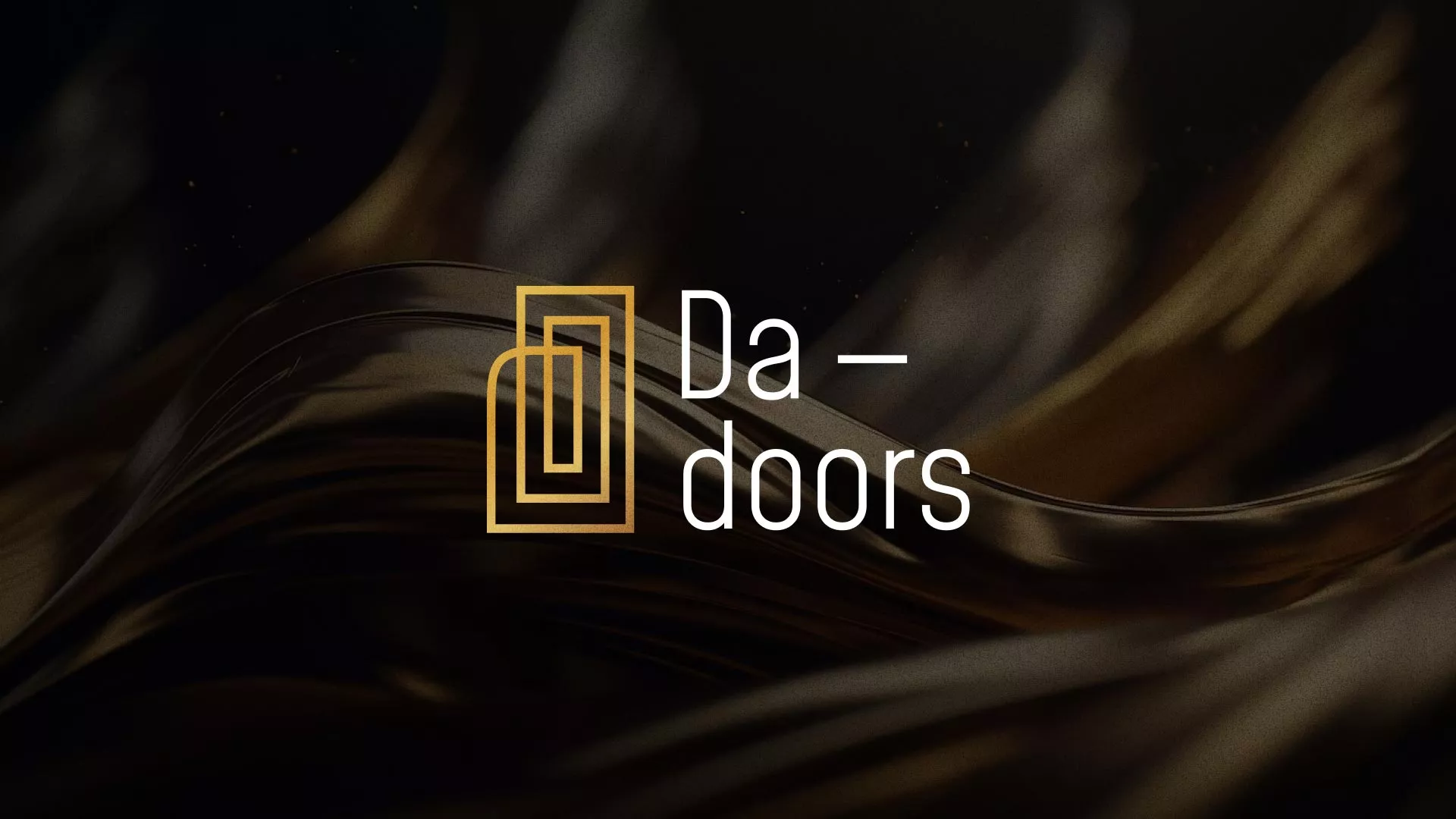 Разработка логотипа для компании «DA-DOORS» в Тольятти